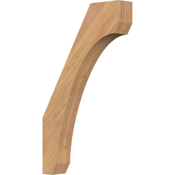 Ekena Millwork 3 1/2"W x 18"D x 30"H Legacy Smooth Knee Brace, Western Red Cedar BRC04X18X30LEC00SWR - main